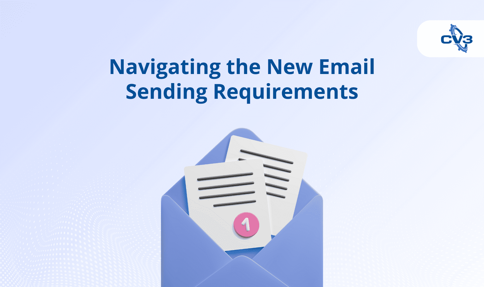 Email sending requirements