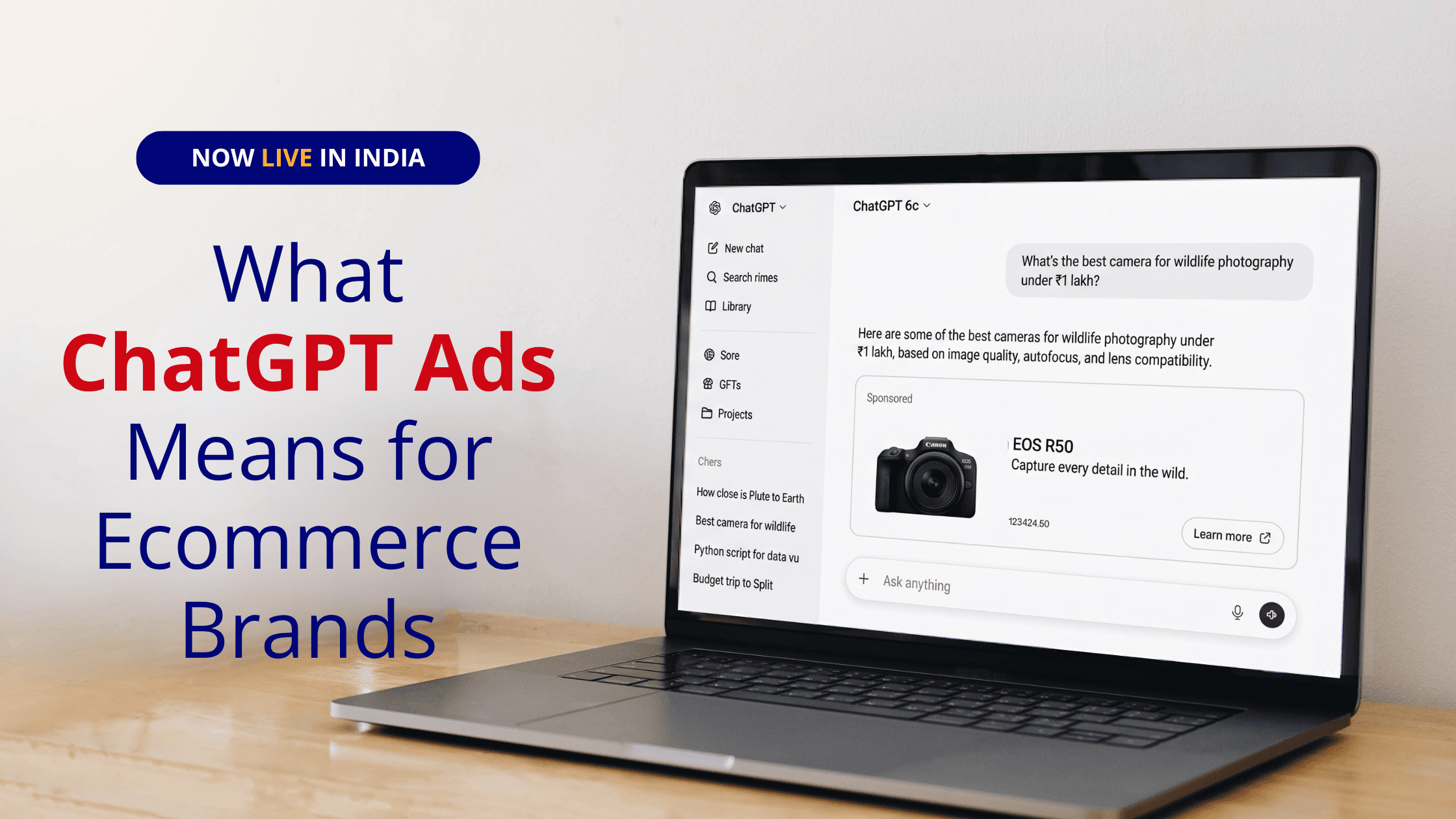 ChatGPT Ads Are Live in India: What It Means for Ecommerce Brands