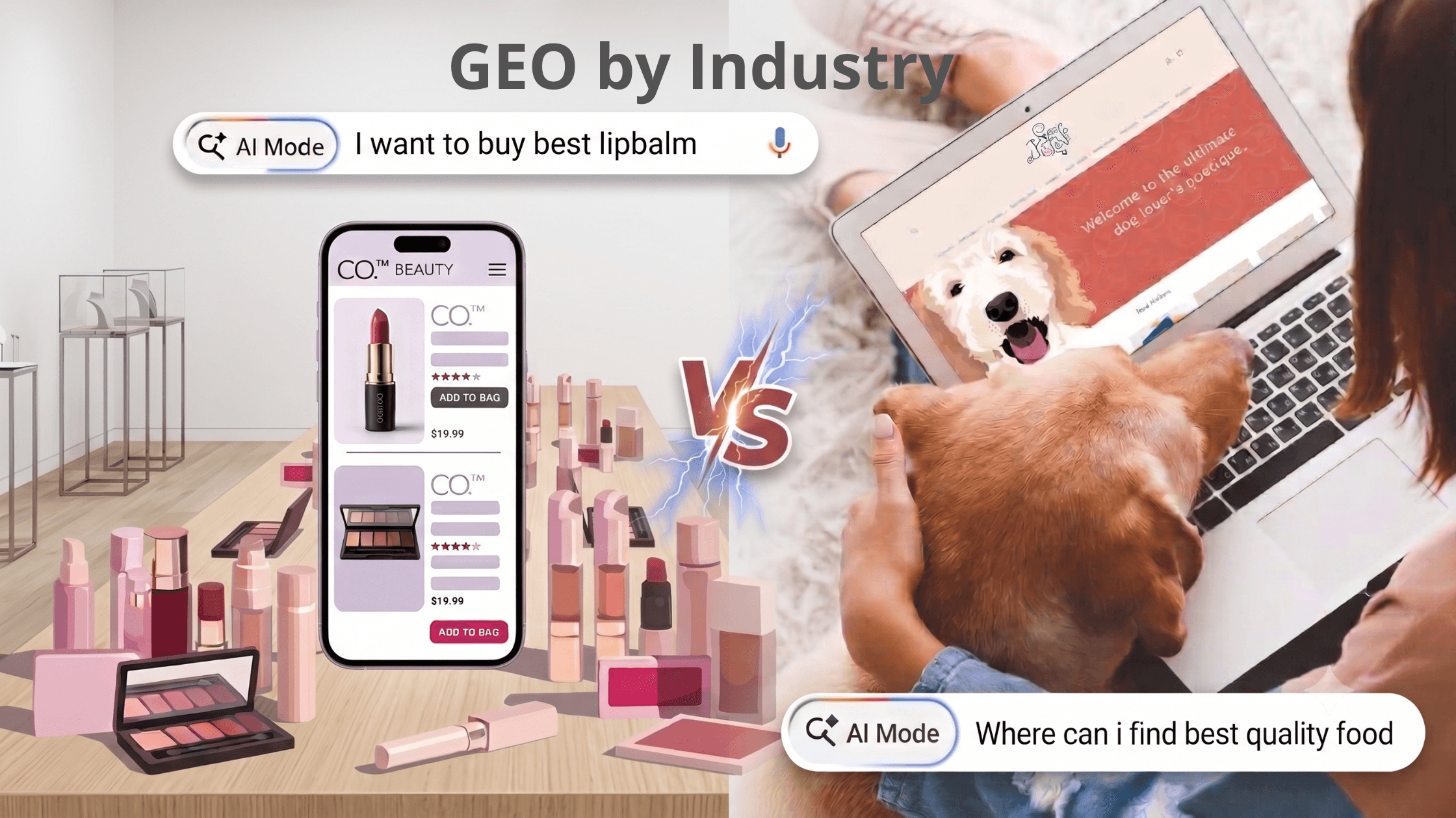 GEO by Industry: What Actually Gets Beauty Brands Cited vs. Pet Brands