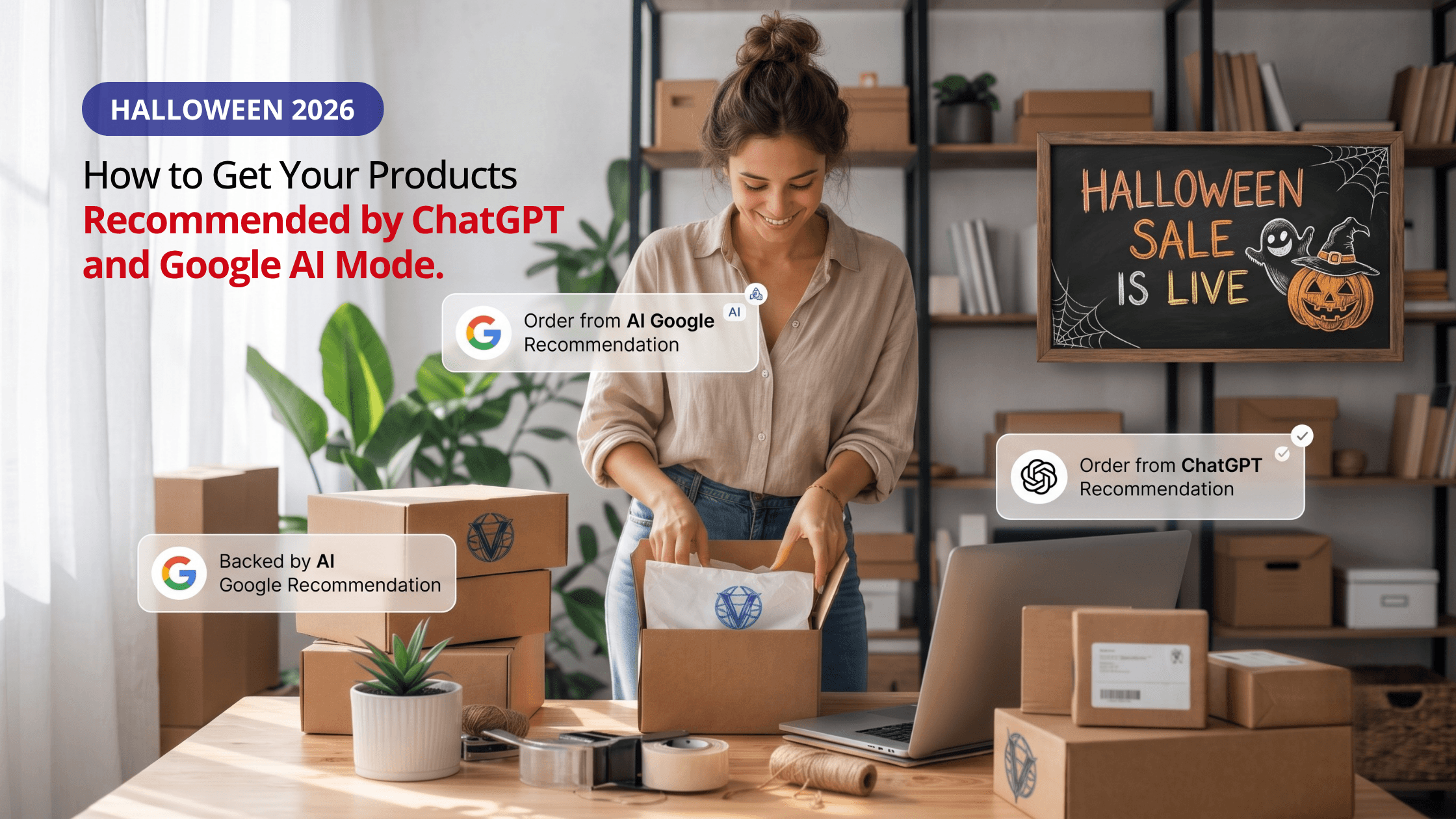 Halloween 2026: How to Get Your Products Recommended by ChatGPT and Google AI Mode